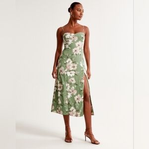 Abercrombie And Fitch Camille Midi Dress